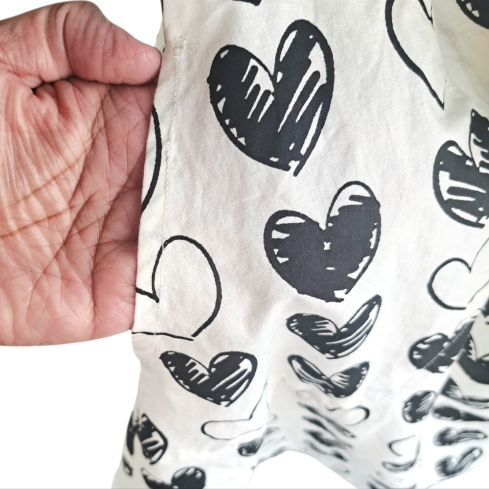 Anthropologie Porridge Heart Patterned Dress - Picture 9 of 11